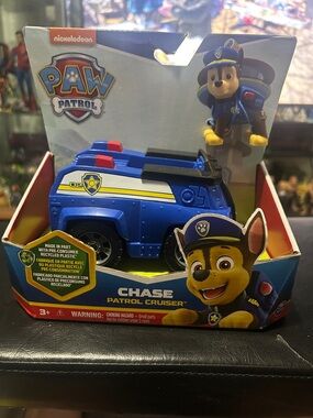 Paw Patrol Chase Patrol Cruiser Blue Toy Vehicle